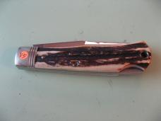 GREAT EASTERN NORTHFIELD 72116LB CODY SCOUT LOCKBACK BURNT STAG 