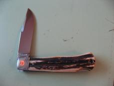 GREAT EASTERN NORTHFIELD 72116LB CODY SCOUT LOCKBACK BURNT STAG 