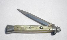 NEW FRANK BELTRAME 11" SWITCHBLADE DAGGER BLADE BRAZILIAN HORN ITALIAN STILETTO