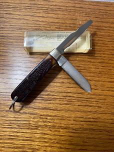 SCHRADE NY USA 204 "ELECTRICIANS" KNIFE & SW204 TUBE/BOX