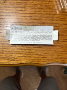 CIRCA 2005 SCHRADE WALDEN NY USA SWA834Y POCKET KNIFE (CAMILLUS) NEVER OPENED STILL SEALED IN TUBE