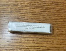 CIRCA 2005 SCHRADE WALDEN NY USA SWA834Y POCKET KNIFE (CAMILLUS) NEVER OPENED STILL SEALED IN TUBE