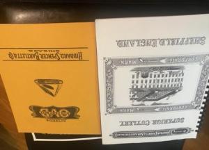 MY BOOK 3COLLECTIONJONATHON CROOKS SHEFFIELD-O V B HIBBARD SPENCER BARTLETT -CASE FAMILY PMPHLET