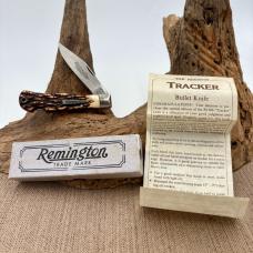 REMINGTON UMC USA DELRIN BULLET TRAPPER KNIFE 1990 R1306 LOCKBACK W/ Box 
