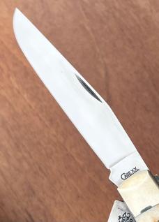 CASE XX 3-BLADED MINI TRAPPER KNIFE W/WHARNCLIFF 6307W BONE HANDLES UNUSED 2016