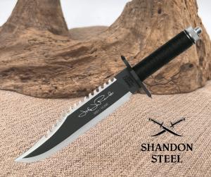 Rambo II First Blood Fixed Blade Knife Officially Licensed New In Box 9424