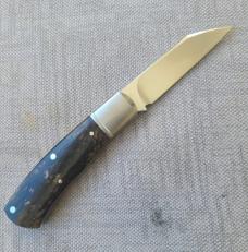 Poroshyn Bark Mammoth Native...3 5/8" closed...M390..3 5/8" closed..Direct from maker...Box & coa