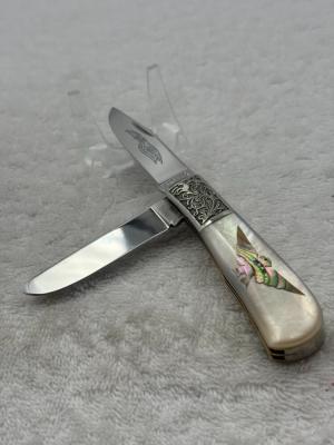 Eagle Brand Cutlery Parker Cutlery Co 2 Blade Pearl Barlow Made In Japan 21