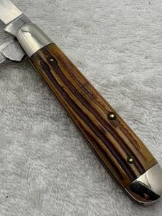 Queen Steel #28 2 Blade Trapper Pocket Knife (#71)