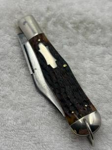 Robeson Shuredge Vintage 1 Blade Coke Bottle #61211 Pocket Knife Made In USA (#76)