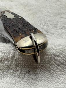 Robeson Shuredge Vintage 1 Blade Coke Bottle #61211 Pocket Knife Made In USA (#76)