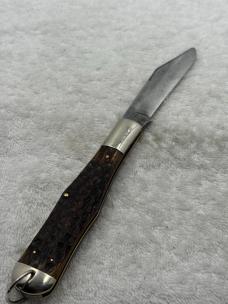 Robeson Shuredge Vintage 1 Blade Coke Bottle #61211 Pocket Knife Made In USA (#76)