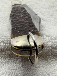 Robeson Shuredge Vintage 1 Blade Coke Bottle #61211 Pocket Knife Made In USA (#76)