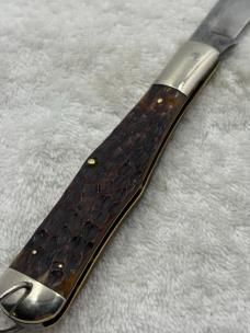Robeson Shuredge Vintage 1 Blade Coke Bottle #61211 Pocket Knife Made In USA (#76)
