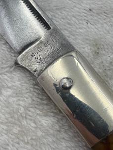 Robeson Shuredge Vintage 1 Blade Coke Bottle #61211 Pocket Knife Made In USA (#76)