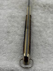 Robeson Shuredge Vintage 1 Blade Coke Bottle #61211 Pocket Knife Made In USA (#76)