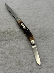 Schrade Uncle Henry 897UH 3 Blade Medium Size Stockman Made In USA (#77)