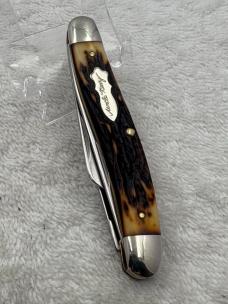 Schrade Uncle Henry 897UH 3 Blade Medium Size Stockman Made In USA (#77)