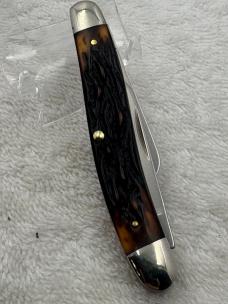 Schrade Uncle Henry 897UH 3 Blade Medium Size Stockman Made In USA (#77)