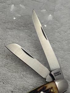 Schrade Uncle Henry 897UH 3 Blade Medium Size Stockman Made In USA (#77)