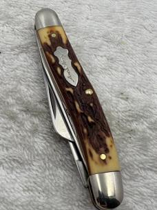 Schrade Uncle Henry 897UH 3 Blade Pocket Knife Made In USA (#79)