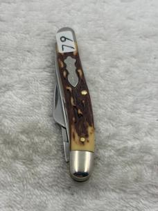 Schrade Uncle Henry 897UH 3 Blade Pocket Knife Made In USA (#79)