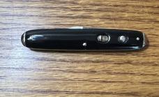 SCHRADE CUT CO WALDEN NY SAFETY PUSH BUTTON POCKET KNIFE - 3 3/8" CLOSED 