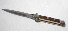NEW FRANK BELTRAME 9" GENUINE STAG BAYONET BLADE ITALIAN STILETTO