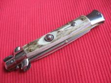 NEW ARMANDO BELTRAME 9" STAG Bayonet Blade ITALIAN STILETTO Knife