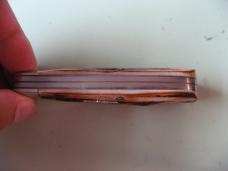 GREAT EASTERN NORTHFIELD 73 SCOUT SQUARE END TRAPPER BURNT STAG #158