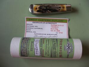 GREAT EASTERN NORTHFIELD 72 SCOUT LON PULL JACK BURNT STAG 12