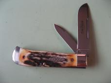 GREAT EASTERN NORTHFIELD 73 SCOUT LONG PULL JACK BURNT STAG #12