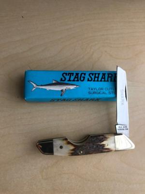 Taylor Cutlery Elk Horn Stag Shark 