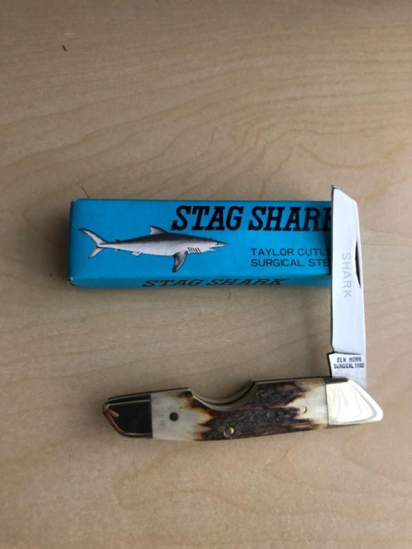 Taylor Cutlery Elk Horn Stag Shark Taylor Cutlery Elk Horn Stag Shark