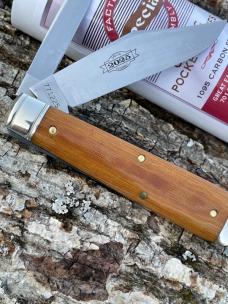 GEC TIDIOUTE ** SFA 771225 NATURAL LINEN MICARTA YANKEE JACK KNIFE (1 OF 35)