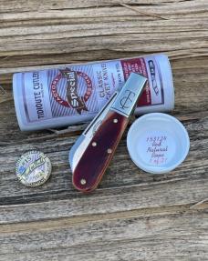 GEC TIDIOUTE ** SFA 153124 RED NATURAL BONE SHEEPFOOT BARLOW (1 OF 31)