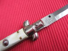 NEW ARMANDO BELTRAME 9" White Horn ITALIAN STILETTO Knife