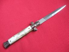 NEW ARMANDO BELTRAME 9" White Horn ITALIAN STILETTO Knife