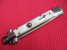 NEW ARMANDO BELTRAME 9" White Horn ITALIAN STILETTO Knife