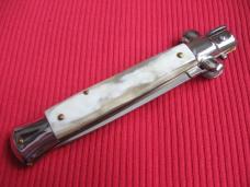 NEW ARMANDO BELTRAME 9" White Horn ITALIAN STILETTO Knife