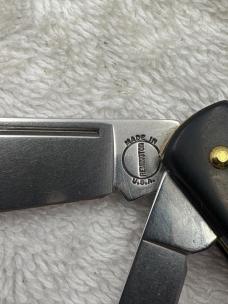Remington Vintage 2 Blade Barlow Bandit Knife Made In USA (#65)