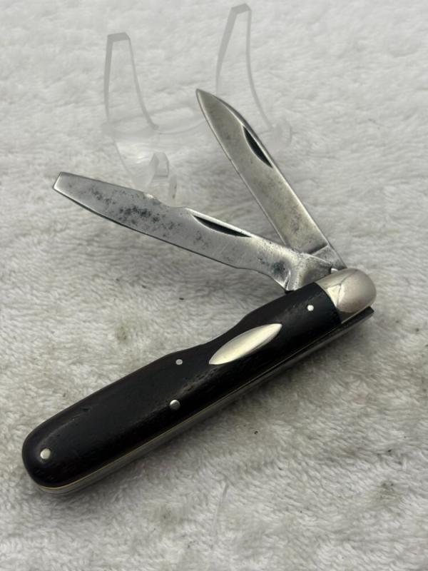 Cattaraugus Cutlery Co Vintage Electrician Pocket Knife Made In NY USA (#78)