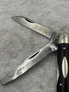 Cattaraugus Cutlery Co Vintage Electrician Pocket Knife Made In NY USA (#78)