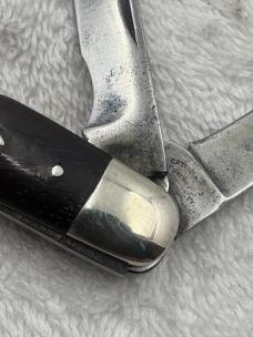 Cattaraugus Cutlery Co Vintage Electrician Pocket Knife Made In NY USA (#78)