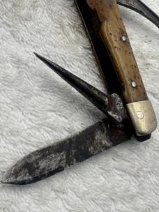 Oscar Barnett Tool Co Newark New Jersey Antique Pocket Knife (#71)
