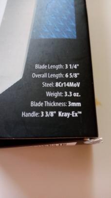 Cold Steel Kyoto 1 Tanto Fixed Blade Knife New in Box