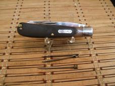 SCHRADE OLD TIMER 96OT BEARHEAD TRAPPER VINTAGE USA MADE HIGH CARBON STEEL BLADES FOLD POCKET KNIFE 
