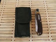 SCHRADE OLD TIMER 96OT BEARHEAD TRAPPER VINTAGE USA MADE HIGH CARBON STEEL BLADES FOLD POCKET KNIFE 