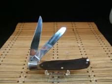 SCHRADE OLD TIMER 96OT BEARHEAD TRAPPER VINTAGE USA MADE HIGH CARBON STEEL BLADES FOLD POCKET KNIFE 