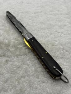 Camillus Vintage 2 Blade Electrician Liner Lock Knife Made In USA (#81)